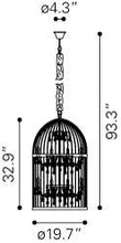 Zuo Canary Ceiling Lamp