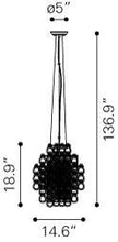 Zuo Cascade Ceiling Lamp