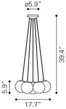 Zuo Decadence Ceiling Lamp