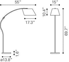 Zuo Derecho Floor Lamp