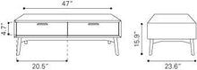 Zuo Design District Coffee Table