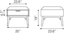 Zuo Design District Side Table
