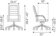 Zuo Director Comfort Office Chair