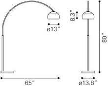 Zuo Galactic Floor Lamp