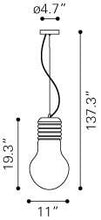Zuo Gilese Ceiling Lamp