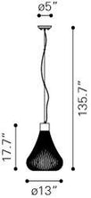 Zuo Interstellar Ceiling Lamp