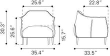 Zuo Julian Occasional Chair