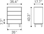 Zuo LA High Chest