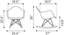 Zuo Rocket Occasional Chair