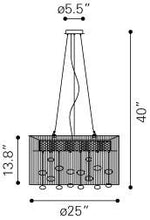 Zuo Symmetry Ceiling Lamp